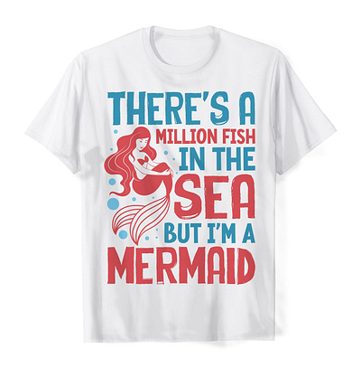 Mermaid T-Shirt Designs branding graphic design shirt tshirt
