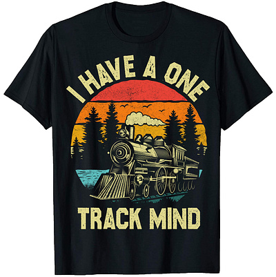 Train T-Shirt Designs graphic design