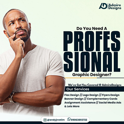 Do You Need A Graphic Designer branding coreldraw design flyer graphic design illustration logo uh