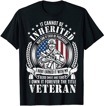 Veteran T-Shirt Designs graphic design