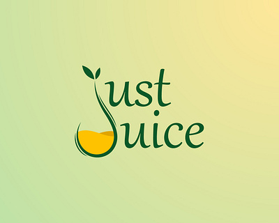 Just Juice / Juice Company branding dailylogochallenge design graphic design illustration logo typography ui ux vector