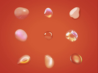 Magic Beans 🪄🫘 3d animation beans glossy goo graphic design magic matcap metaballs motion motion graphics shiny spline wobble