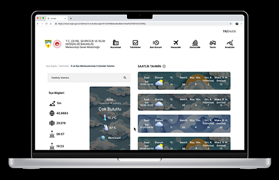 Meteorological Service Website Redesign dailyui dailyuichallenge design designthinking graphic design portfolio ui ui037 uidesign uiux uix101 userexperience userinterface ux uxdesign weather