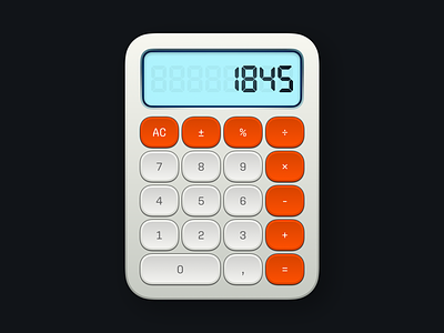 Calculator. app design calculator design figma illustration ui ui design uxui uxui design web design website