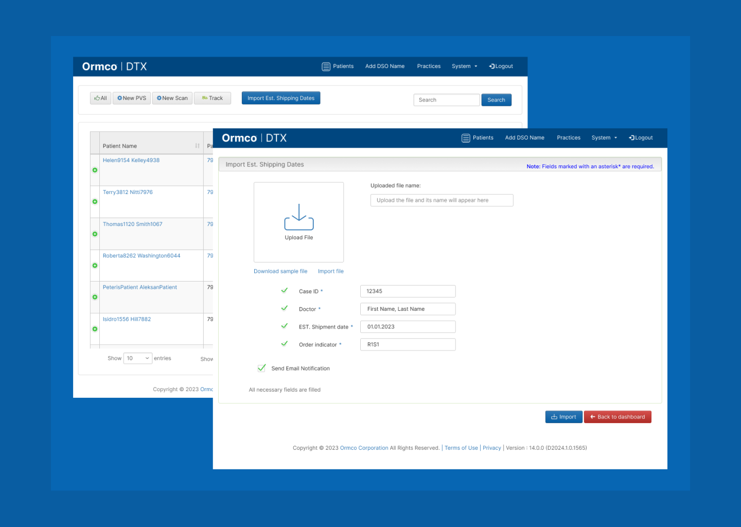 Luxoft, medicine site Ormco administrator mode art branding design graphic design icon illustration logo ui vector web