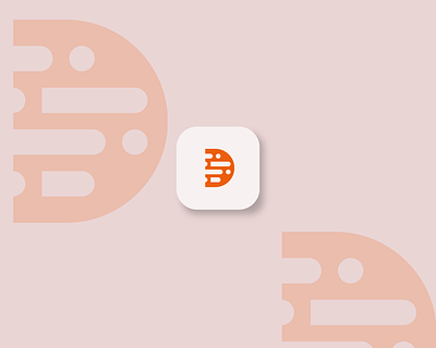 Design 3 app icon art artist d icon d logo design designer graphic design letter d logo negative space