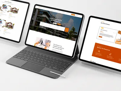 Website UI/UX Design | Real Estate creative creative design design design 2024 designer figma landing page product designer prototype real esate responsive website senior designer ui design ui ux design uiux designer user experience user interface ux research website design wireframe
