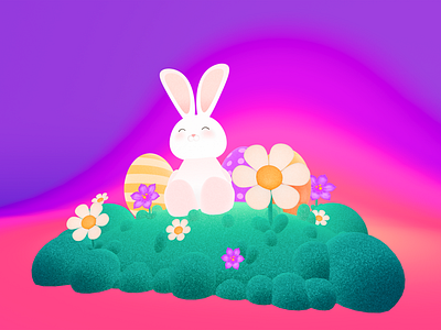Easter Bunny 3D Illustration 3d 3d illustration easter easter bunny easter design