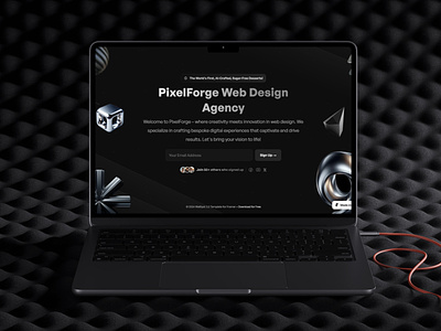 PixelForge Web Design ui ux web design website