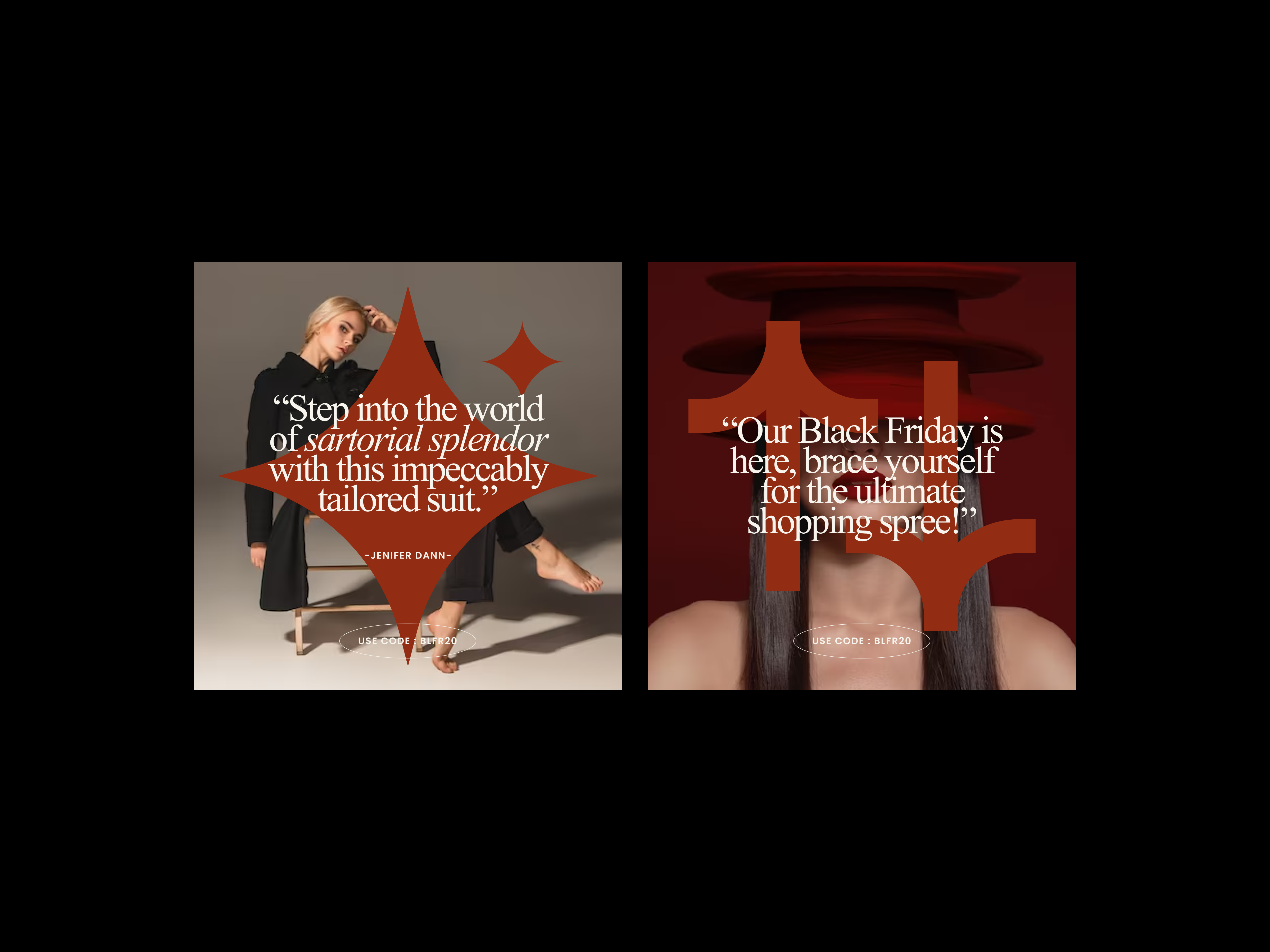 Fashion Instagram Post Concept brutalism concept editorial elegant exploration fashion instagram instagram post luxury pop post red slab slabdsgn social media