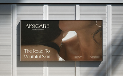 Premuim Skin care billboard design billboard design branding branding design premium brand design premium skin care branding skin care billboard design