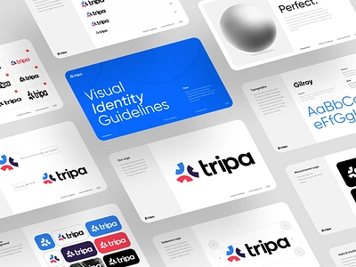 Tripa Brand Guidelines brand brand guide brand guidelines brand identity branding graphic design guide travel travel branding trip trip branding vacation visual visual identity