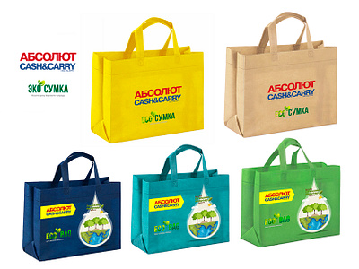ECO bag branding design social media
