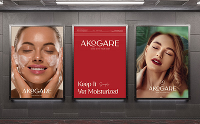 Skin care posters branding design billboard branding design billboard design branding branding design skin care skin care brand design skin care branding design