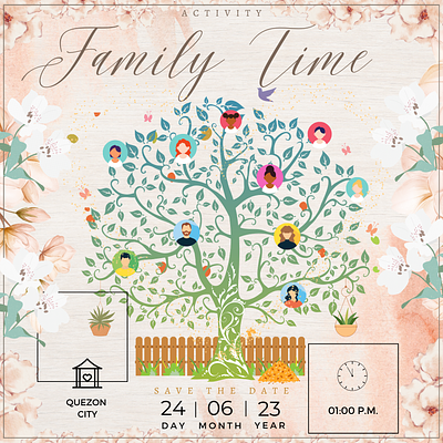 Family Gathering! beautiful family family time floral gathering love nature pink