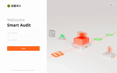 Smart Audit Dashboard 3d animation branding graphic design motion graphics ui