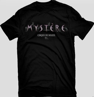 Mystere Type Tee apparel design branding illustration tshirt design typography vector