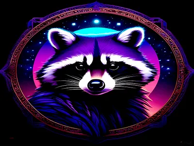Raccoon 3 animation branding design graphic design illustration logo motion graphics