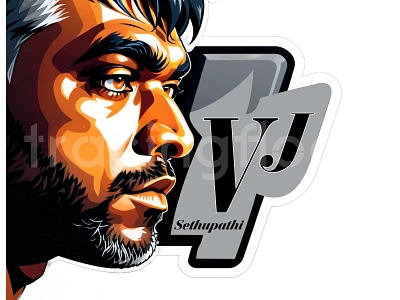 Vijay Sethupathi | Versatile Actor | tracingflock actor adobe illustrator bollywood bollywood stars face illustration film industry graphic design illustration indian cinema model movies people illustration producer south indian cinema super deluxe tamil cinema tracingflock vikram vikram vedha villion