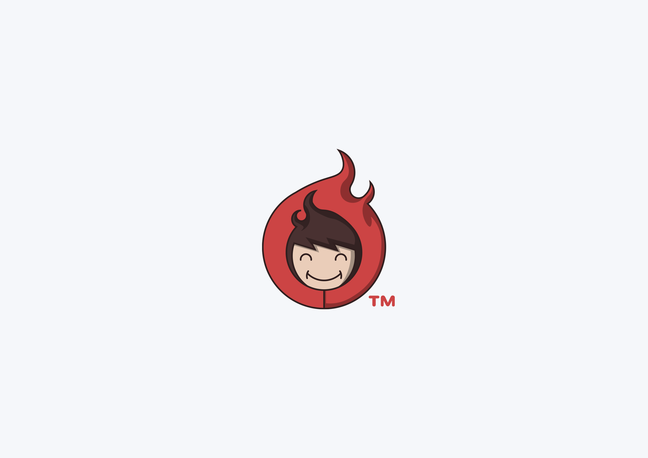 Logo | La Doudounerie™ brand brand identity branding clothes logo design flamme logo graphic design graphic identity heat logo kids logo logo mascot logo mode logo shop logo vector