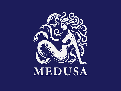 Medusa Logo advertising beauty eye eyes face vector firm girl face godness marketing medusa multimedia investment nails real estate skincare snake wellness woman