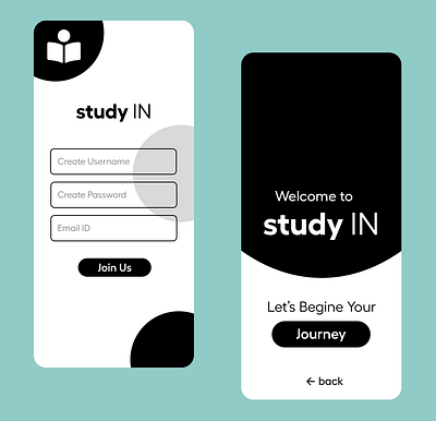 Study App Design app app design app ui design mobile app design mobile interface mobile ui ui