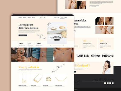 LoversPOV - Jewelry Collection collection couple website design graphic design illustration jewelry lovers pov shopify theme ui ux website
