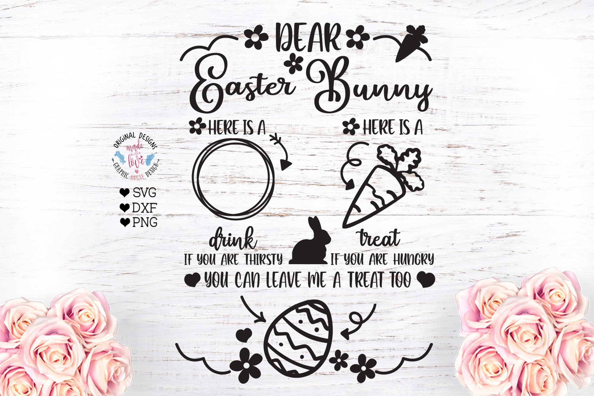 Easter Bunny Tray svg -Easter SVG by marcia on Dribbble
