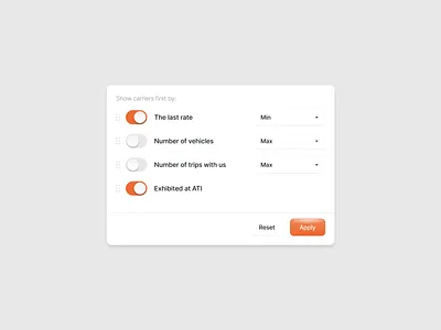 Widget Design card clean component design design system input minimal product design saas toggle ui widget