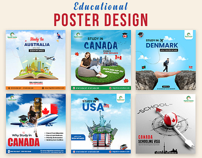 Educational Poster Design educational poster graphic design poster design social media poster design