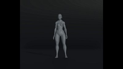 Strong Muscular Female Body Base Mesh Animated & Rigged 3d Model 20k polygons 3d 3d model animated base mesh base mesh base mesh 3d model body fir fit female 3d model fit female body human base mesh 3d model human body base rigged base mesh strong strong female 3d model strong female body superhero superhero female 3d model superhero female body