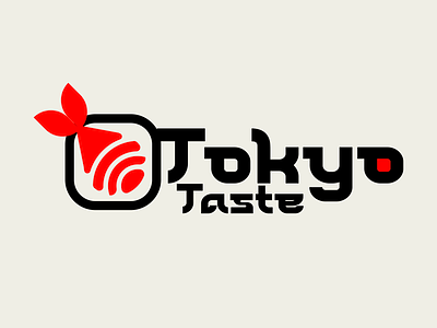 Tokyo Taste Sushi logo branding design graphic design illustration logo typography vector