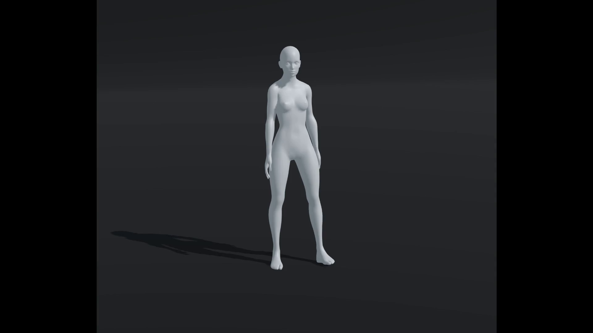 Female Body Base Mesh Animated and Rigged 3d Model 20k Polygons by 3D-Disco  on Dribbble