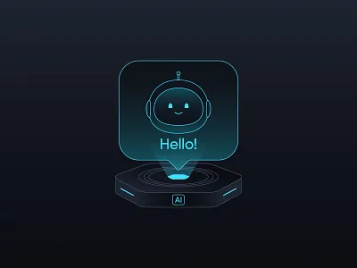 Smart Chatbot ai artificial assistant bot business chat chatbot conversation cute illustration integration intelligence network neural robot service smart talk technology virtual