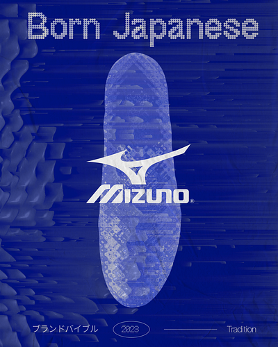 Branding, 3D assets and videography for Mizuno 3d branding logo motion graphics