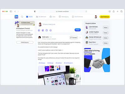 Linkedin Redesign branding interface landing page linkedin linkedin redesign redeisgn ui design ui designer uidesign uiux web design web ui website website design