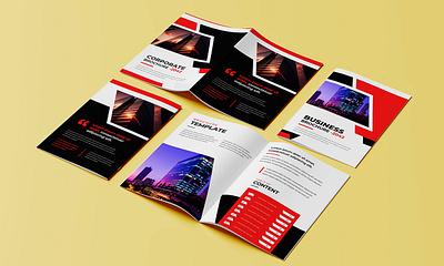 Company Profile design banner brochure business card company profile flyer infographic powerpoint design white paper