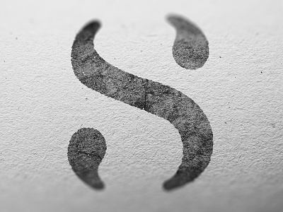 Rejected Logo Concept branding comma communication design graphic design letter logo punctuation s skeaking type