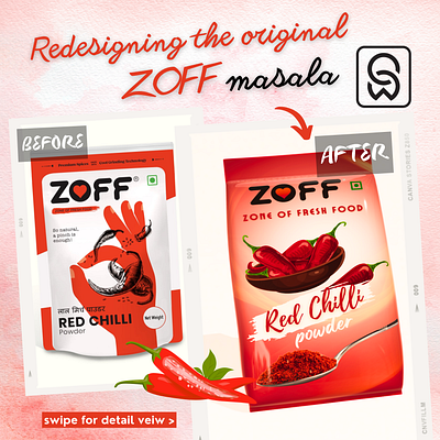 ZOFF ( FOOD STARTUP ) - PRODUCT PACKAGING & DESIGN branding food branding grap productpackaging social media post zoff