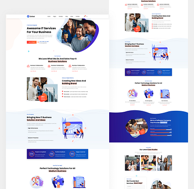 SAAS Startup Website agency agency landing page design figma landing page saas saas landing page saas startup website saas website ui ux user interface web web design webflow website website design website development websitedesign websites