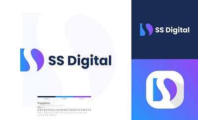 Initial letter SD/DS Logo design branding business logo digital logo ds logo graphic design logo logo design minimalist logo sd logo typography logo