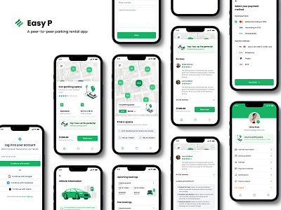 App Design - Easy P app design mobile app design ui design uiux user experience design user interface design ux design