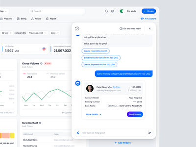 Arto Plus - AI Assistant ai assistant app financial management product design saas send money ui ux web design