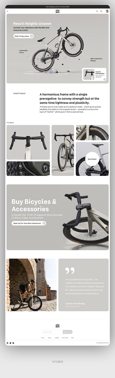 Innovative UI/UX Design For Bicycle Brand 3d animation bicycle bikes brand cycling e commerce ebike electric graphic design hire ui ux designer logo online shopping ride shop ui ui ux ux webdesign website
