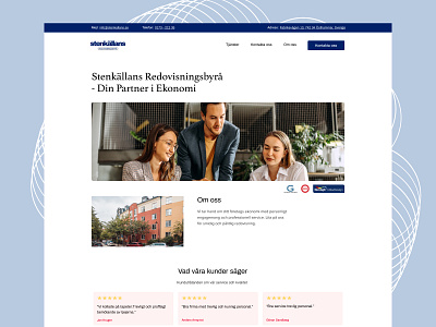 Made by Designrutan accounting design economy figma graphic design minimalism scandinavian services simple ui ux web design website design