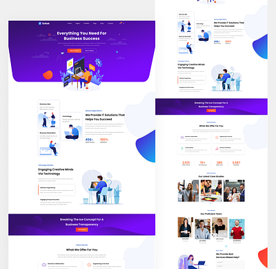 SAAS Business Website agency agency landing page agency website best website design design landing page mockup design saas saas business website saas landing page saas website saas website design ui design user experience user interface usercentricdesign web website wesite design