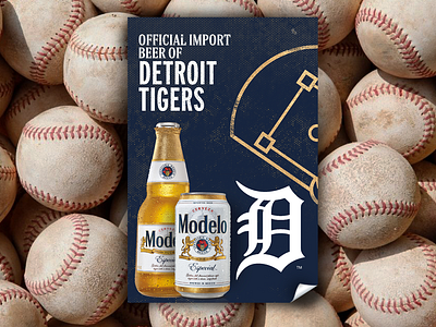 Modelo Baseball branding