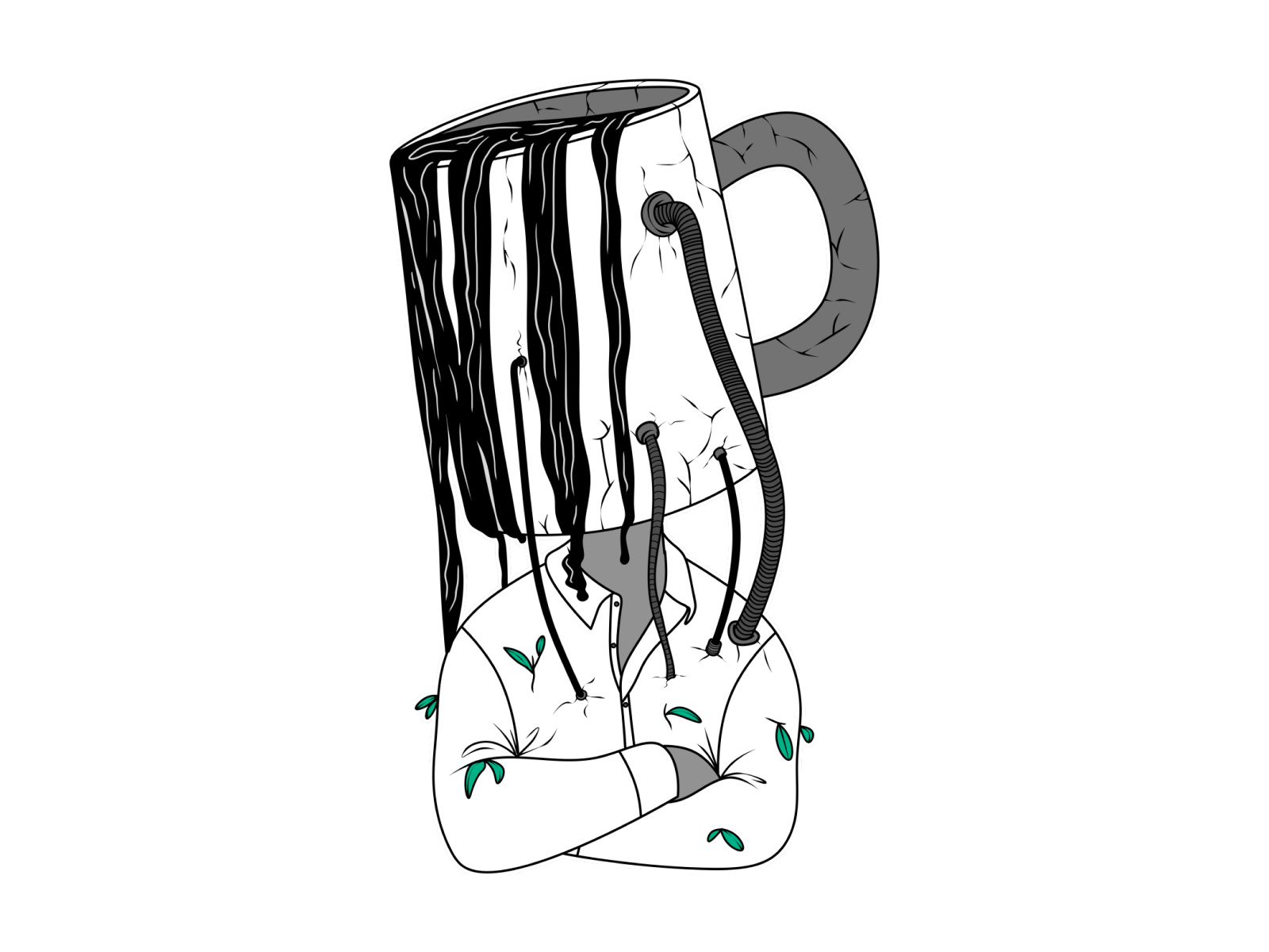 Coffee Head by Jennifer Mana on Dribbble