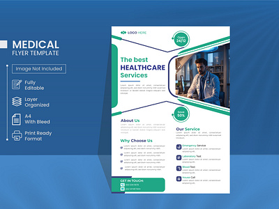 Medical flyer design, Flyer design, flyer creative flyer design flyer design flyers healthcare flyer medical fleyr modern flyer