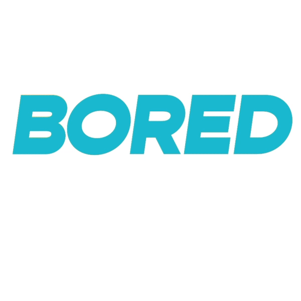 Bored - Sticker after effects aftereffects animated animation bored gif giphy motion motion graphics social social graphics sticker stickers typography
